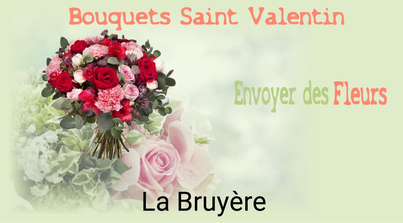 Roses de Saint-Valentin livrées à La Bruyère